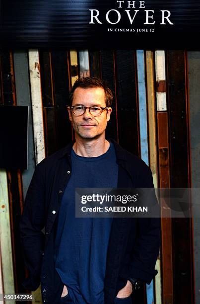 Actor Guy Pearce poses during a photo call for the new movie 'The Rover' in Sydney on June 6, 2014. The Rover had its world premiere during the...