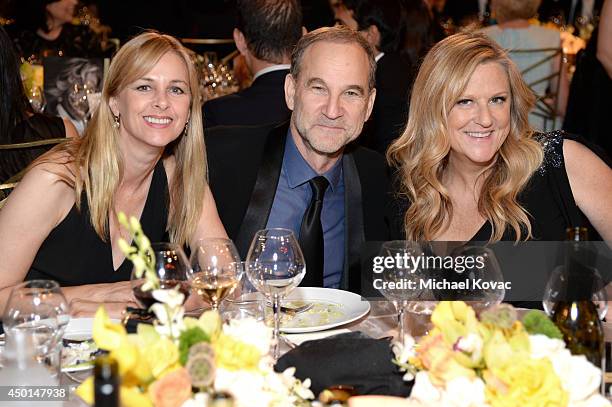 Landry Major, AFI Director Marshall Herskovitz, and AFI Trustee Lori McCreary attend the 2014 AFI Life Achievement Award: A Tribute to Jane Fonda at...