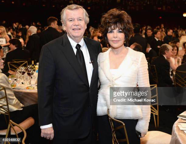 Producer Bob Daly and songwriter Carole Bayer Sager attend the 2014 AFI Life Achievement Award: A Tribute to Jane Fonda at the Dolby Theatre on June...