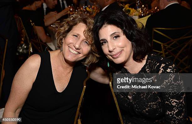 Warner Bros. Pictures President, Worldwide Marketing and International Distribution Sue Kroll and guest attend the 2014 AFI Life Achievement Award: A...