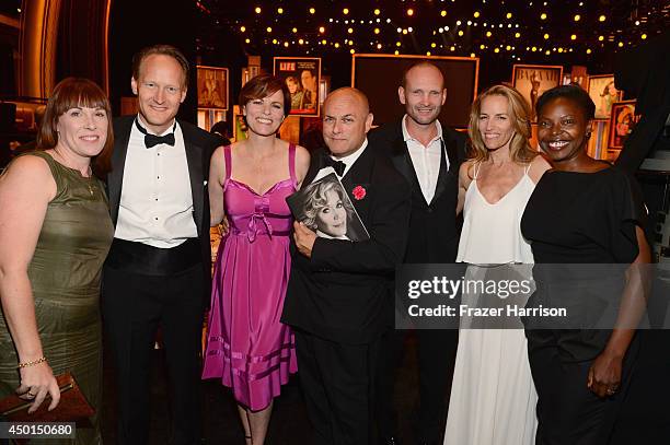 British Film Commission Tara Holleran, British Consul General Chris O'Connor, filmmaker Louise Salter, BAFTA/LA Chair of the Board/Screen...