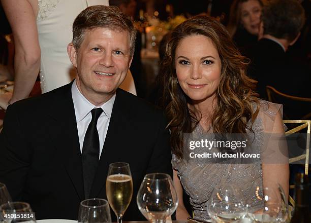 Actress Diane Lane and guest attend the 2014 AFI Life Achievement Award: A Tribute to Jane Fonda at the Dolby Theatre on June 5, 2014 in Hollywood,...