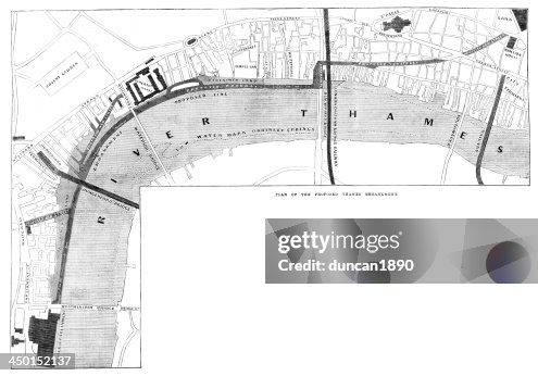 Plan of the Thames Embankment Plan of the Thames Embankment