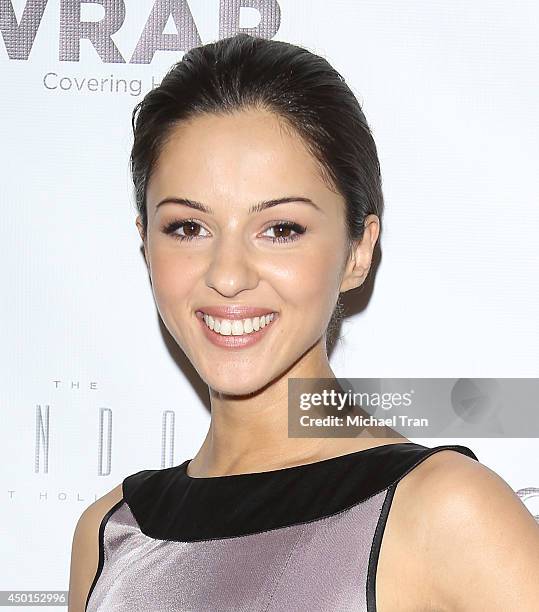 Annet Mahendru arrives at TheWrap's First Annual Emmy Party held at The London West Hollywood on June 5, 2014 in West Hollywood, California.