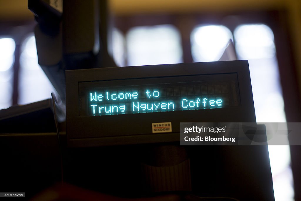 Inside A Trung Nguyen Corp. Coffee Store