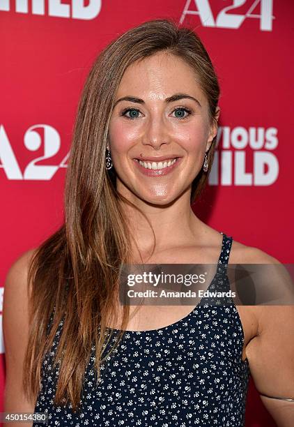 Actress Bonnie Kathleen Ryan arrives at the Los Angeles special screening of A24's "Obvious Child" at the ArcLight Hollywood on June 5, 2014 in...