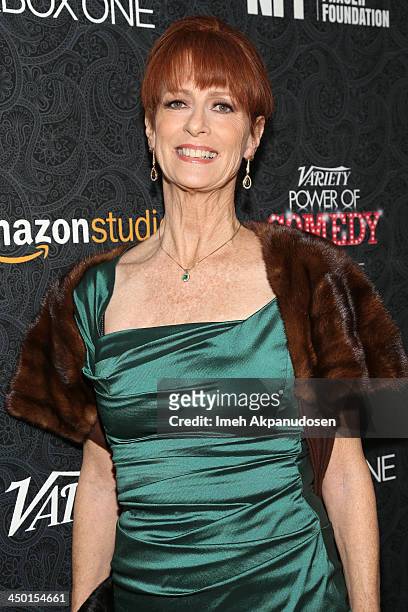 The Noreen Fraser Foundation Founder & CEO Noreen Fraser attends Variety's 4th Annual Power of Comedy presented by Xbox One benefiting the Noreen...