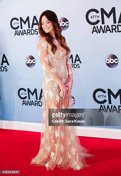 Kacey Musgraves attends the 47th annual CMA Awards at the Bridgestone Arena on November 6, 2013 in Nashville, Tennessee.