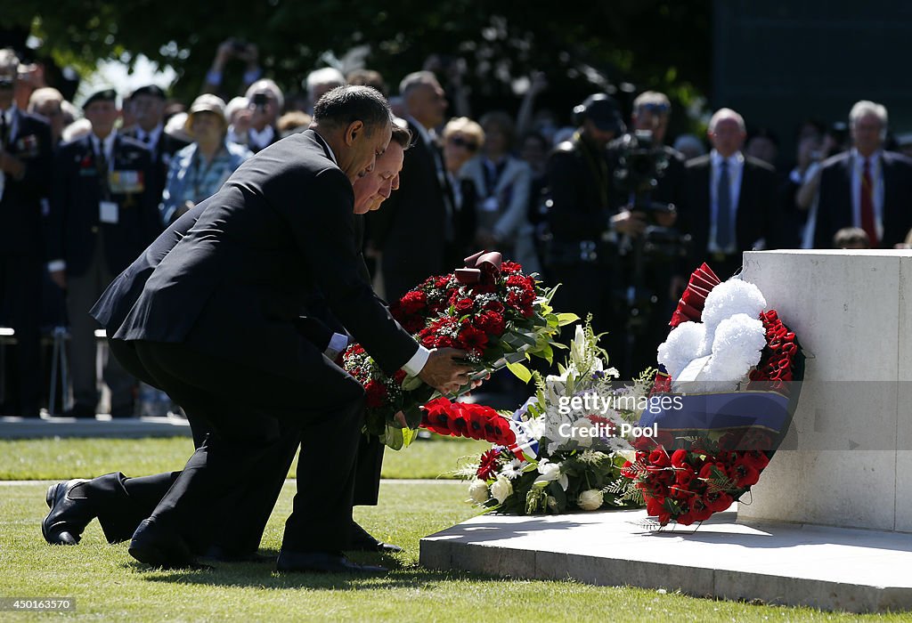 The 70th Anniversary Of The D-Day Landings Are Commemorated In Normandy