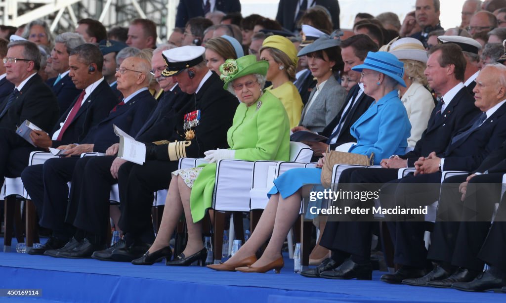 The 70th Anniversary Of The D-Day Landings Are Commemorated In Normandy