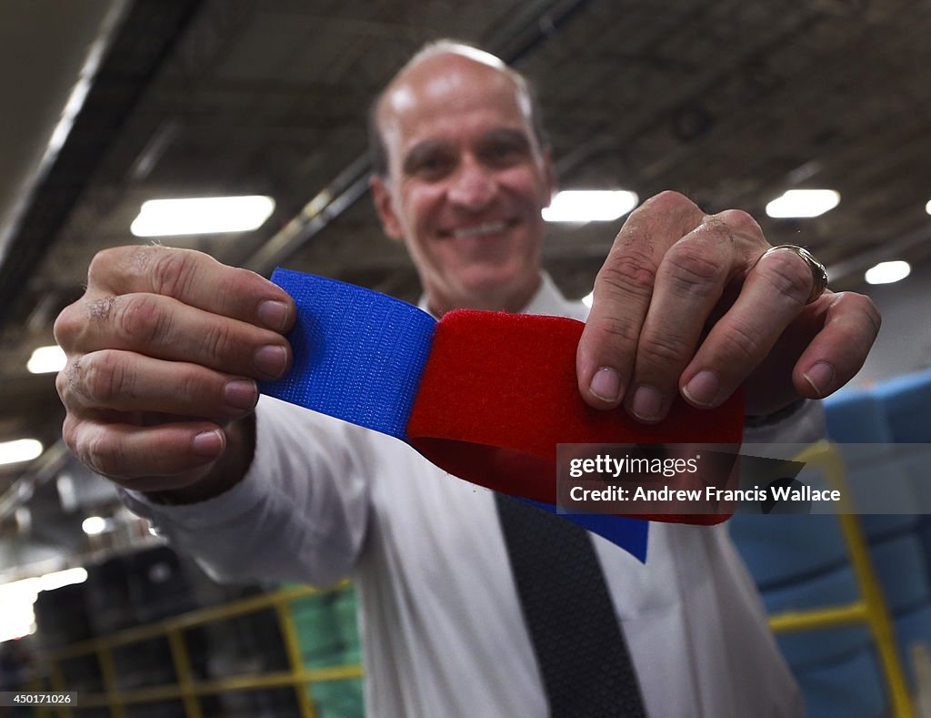 Velcro Plant Manager Peter Buchanan