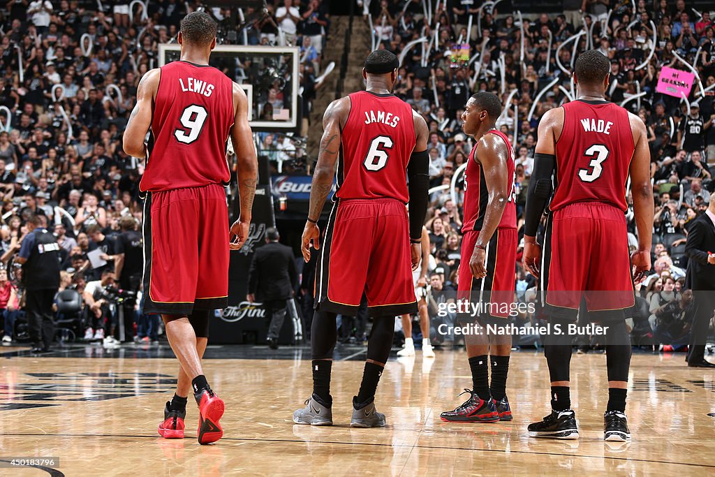 Miami Heat v San Antonio Spurs - NBA Finals Game One