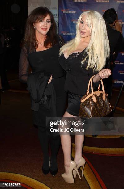 Personality Courtney Stodden and her mother Krista Keller Stodden attend The Los Angeles Police Protective League Eagle & Badge Foundation's 12th...