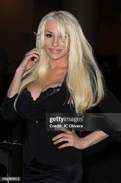 Personality Courtney Stodden attends The Los Angeles Police Protective League Eagle & Badge Foundation's 12th Anniversary 'In The Line Of Duty'...