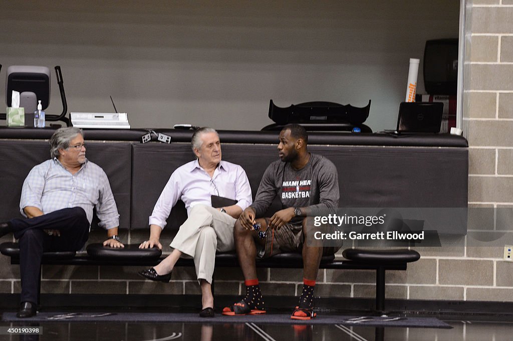 2014 NBA Finals - Practice and Media Availability