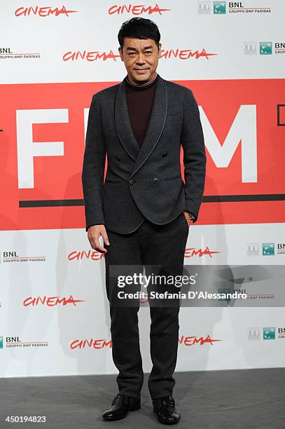 Sean Lau attends the 'Sou Duk' Photocall during The 8th Rome Film Festival on November 17, 2013 in Rome, Italy.