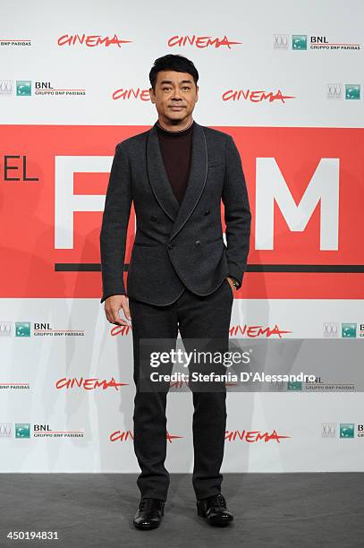 Sean Lau attends the 'Sou Duk' Photocall during The 8th Rome Film Festival on November 17, 2013 in Rome, Italy.