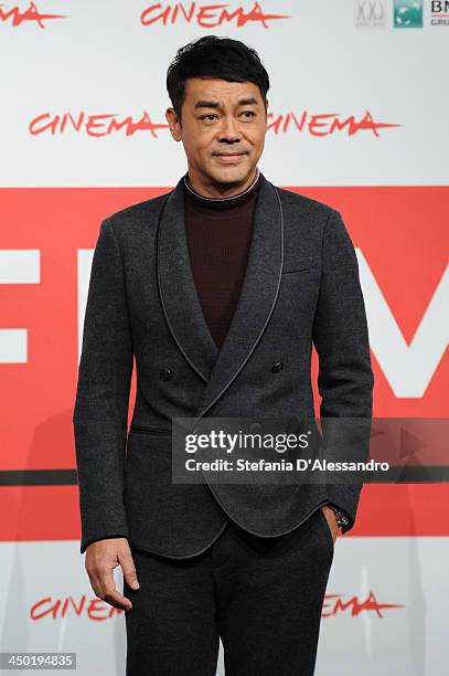 Sean Lau attends the 'Sou Duk' Photocall during The 8th Rome Film Festival on November 17, 2013 in Rome, Italy.