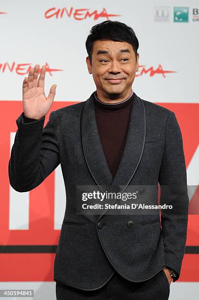 Sean Lau attends the 'Sou Duk' Photocall during The 8th Rome Film Festival on November 17, 2013 in Rome, Italy.