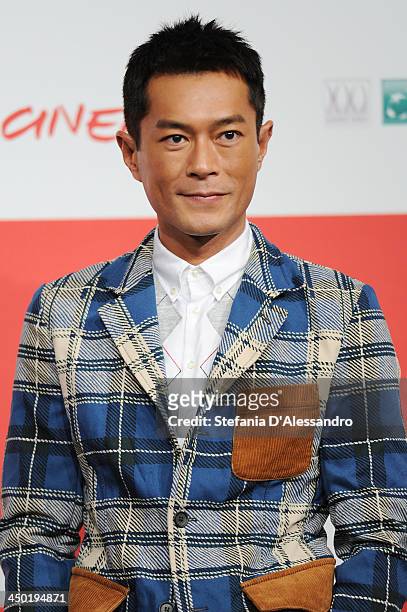 Louis Koo attends the 'Sou Duk' Photocall during The 8th Rome Film Festival on November 17, 2013 in Rome, Italy.