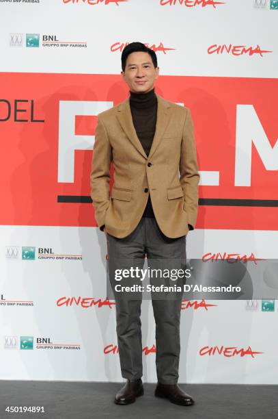 Nick Cheung attends the 'Sou Duk' Photocall during The 8th Rome Film Festival on November 17, 2013 in Rome, Italy.