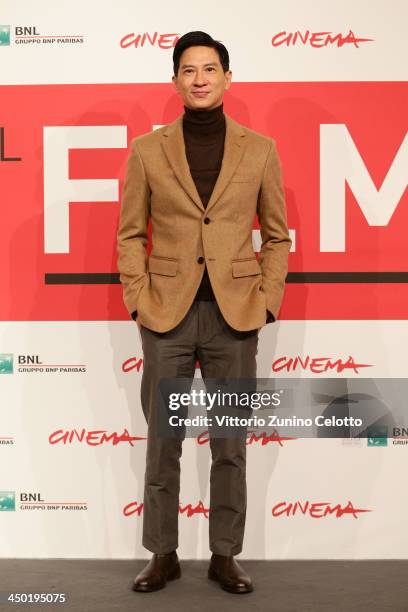 Nick Cheung attends the 'Sou Duk' Photocall during The 8th Rome Film Festival at Auditorium Parco Della Musica on November 17, 2013 in Rome, Italy.