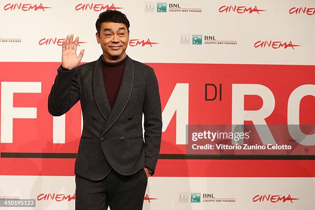 Sean Lau attends the 'Sou Duk' Photocall during The 8th Rome Film Festival at Auditorium Parco Della Musica on November 17, 2013 in Rome, Italy.