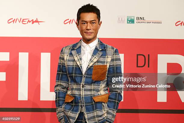 Louis Koo attends the 'Sou Duk' Photocall during The 8th Rome Film Festival at Auditorium Parco Della Musica on November 17, 2013 in Rome, Italy.