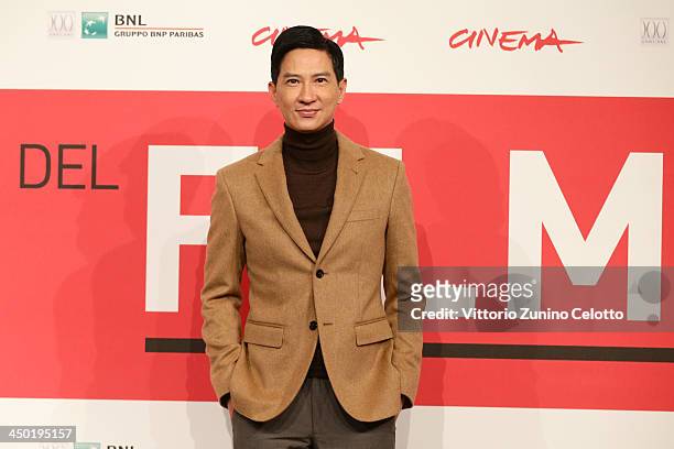 Nick Cheung attends the 'Sou Duk' Photocall during The 8th Rome Film Festival at Auditorium Parco Della Musica on November 17, 2013 in Rome, Italy.