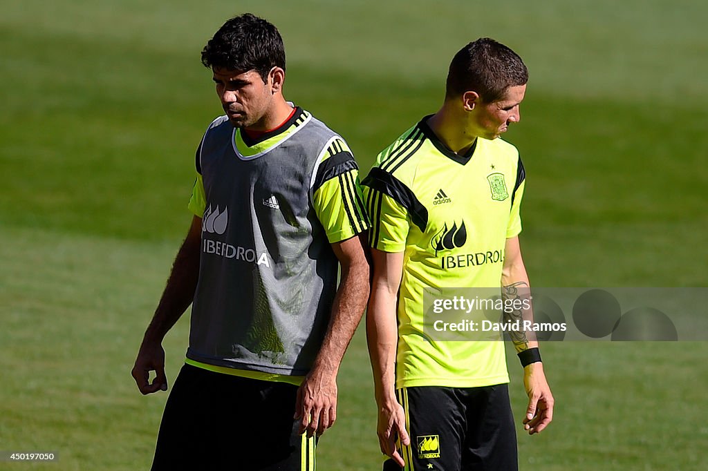 Spain Training Session and Press Conference