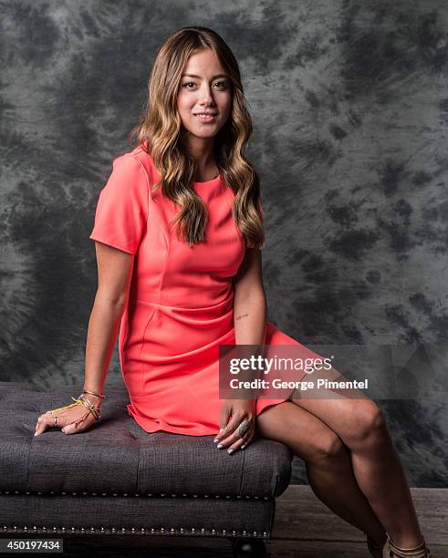 Actress Chloe Bennet of Marvel's Agent Of S.H.E.L.D poses for a portrait during CTV 2014 Upfront at Sony Centre for the Performing Arts on June 5,...