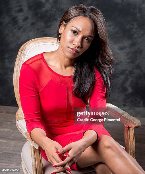 Candice Appleton Actress Candice Patton poses for a portrait during CTV 2014 Upfront ...