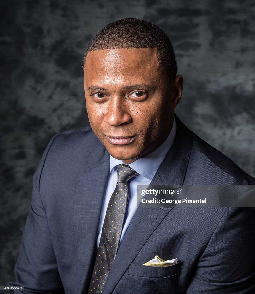 David Rambus Actor Actor David Ramsey of Arrow poses for a portrait during CTV 2014 ...