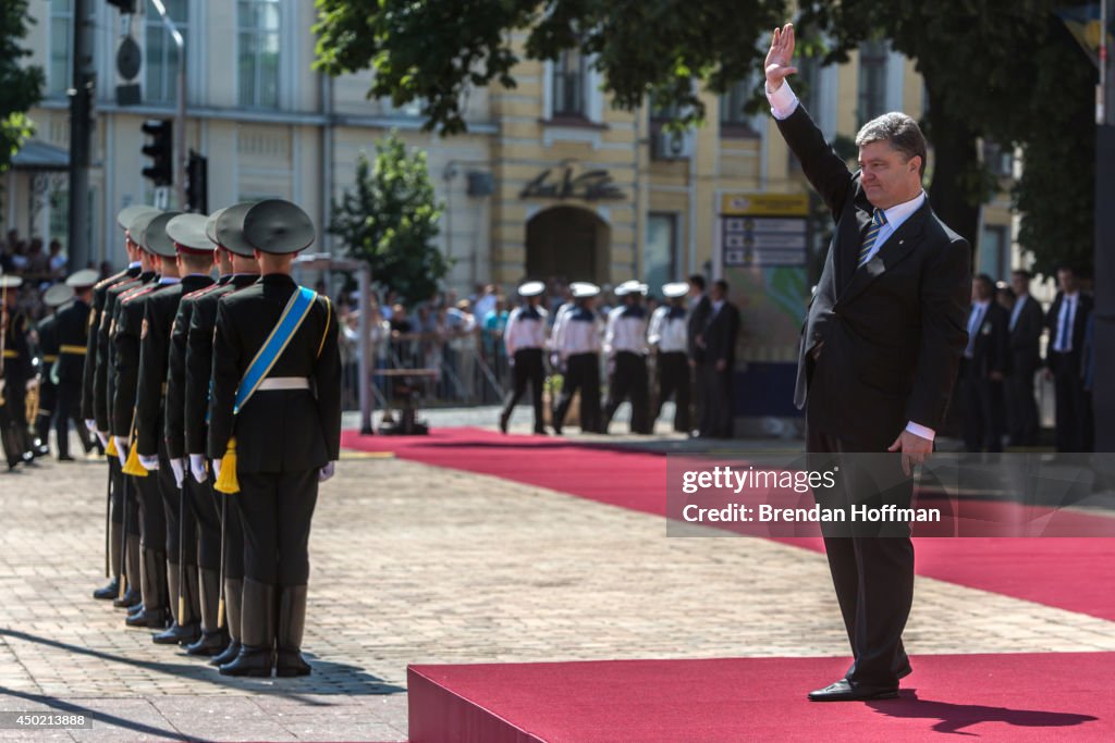 Petro Poroshenko Inaugurated As President Of Ukraine