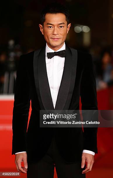 Actor Louis Koo attends the 'Sou Duk' Premiere during The 8th Rome Film Festival at Auditorium Parco Della Musica on November 17, 2013 in Rome, Italy.