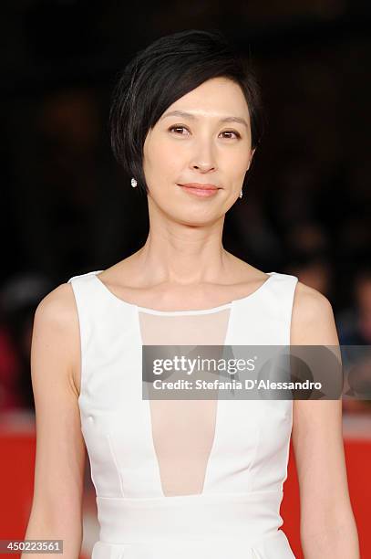 Amy Kwok attends the 'Sou Duk' Premiere during The 8th Rome Film Festival on November 17, 2013 in Rome, Italy.