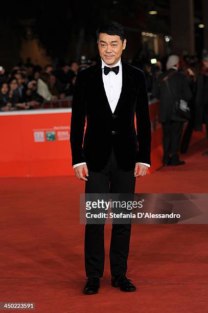Sean Lau attends the 'Sou Duk' Premiere during The 8th Rome Film Festival on November 17, 2013 in Rome, Italy.