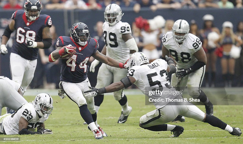 Oakland Raiders v Houston Texans