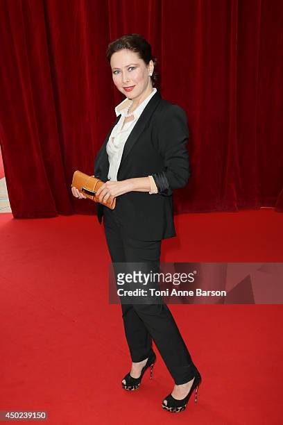 Russian Actress and Producer Agata Gotova attends the opening ceremony of the 54th Monte Carlo TV Festival at the Grimaldi Forum on June 7, 2014 in...