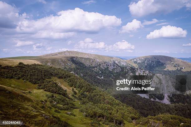 hohneck - département vosges frankreich stock-fotos und bilder