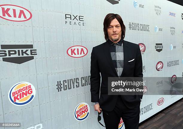 Actor Norman Reedus attends Spike TV's "Guys Choice 2014" at Sony Pictures Studios on June 7, 2014 in Culver City, California.