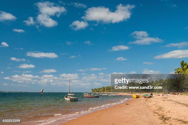 beach inhambane - mozambique beach stock pictures, royalty-free photos & images