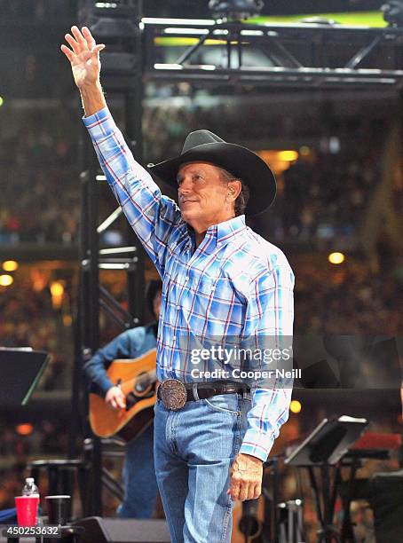 George Strait Riding George Strait The Cowboy Rides Away Tour Photos and Premium High Res ...