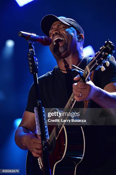 Darius Rucker performs at the 2014 CMA Festival on June 7, 2014 in Nashville, Tennessee.