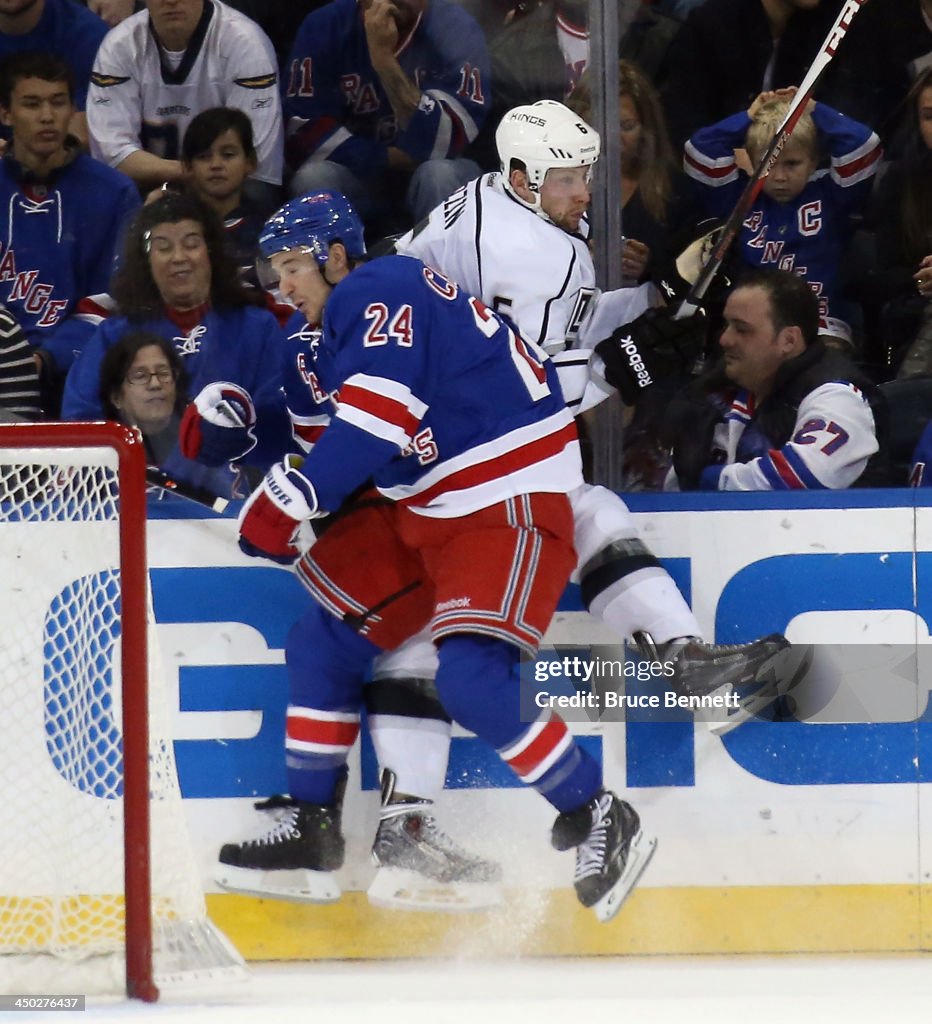 Los Angeles Kings v New York Rangers