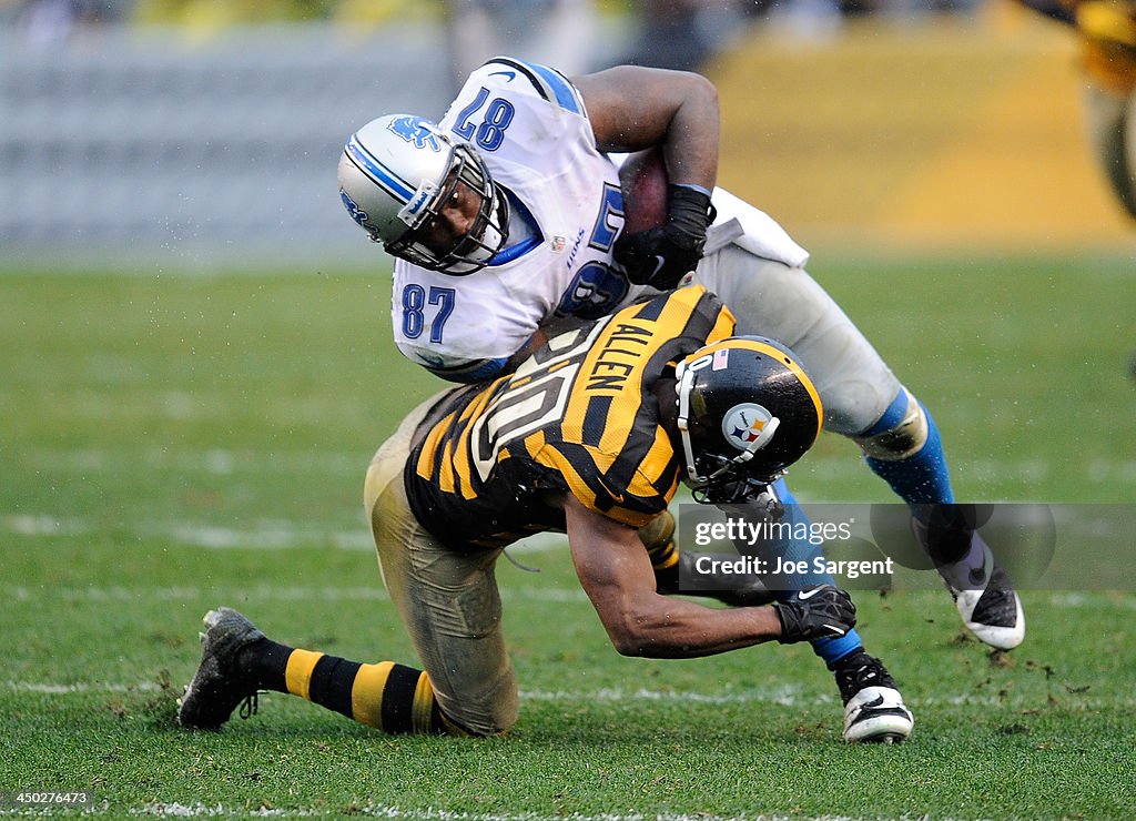 Detroit Lions v Pittsburgh Steelers