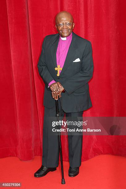 Desmond Tutu attends the 'Children of the Light' World Premiere at the Grimaldi Forum on June 8, 2014 in Monte-Carlo, Monaco.