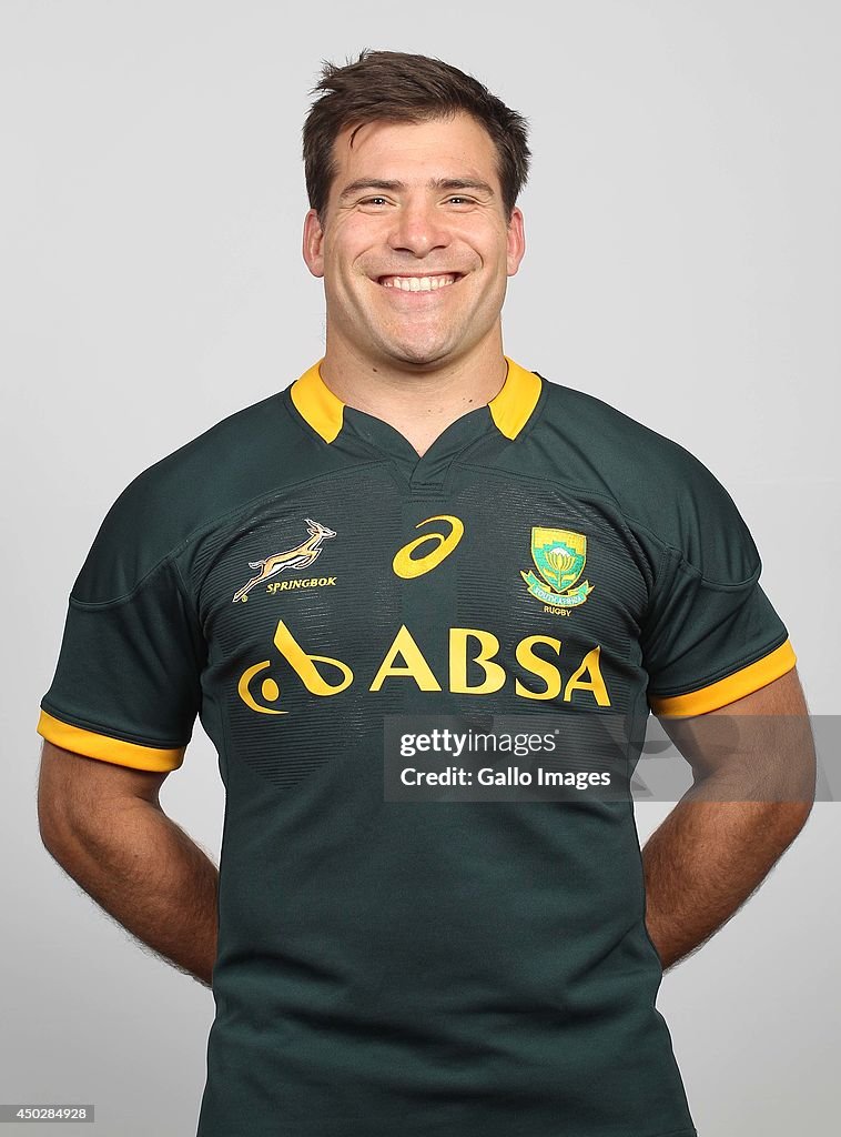 Shalk Rugby Schalk Brits poses for a photo during the South African national ...