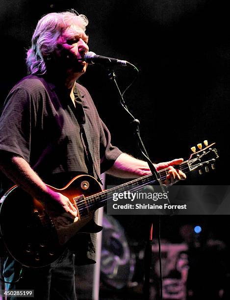 Mick Ralphs of Mott The Hoople performs on stage at Apollo on November 17, 2013 in Manchester, United Kingdom.