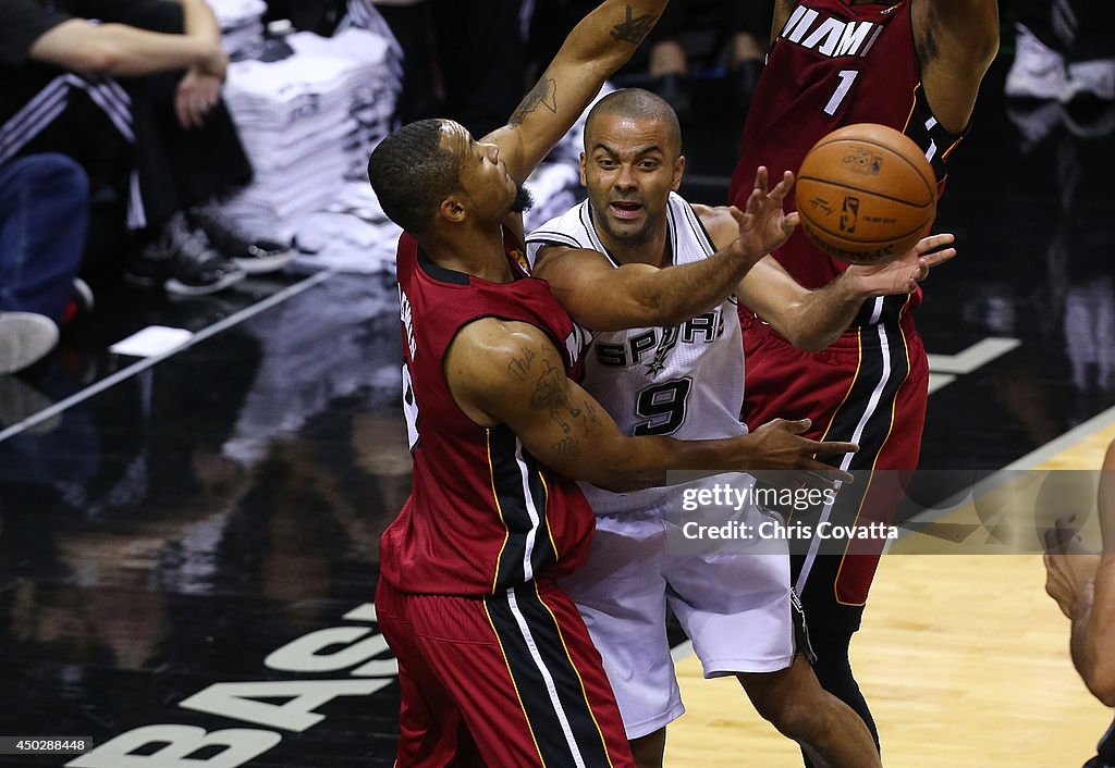 Miami Heat v San Antonio Spurs - Game One